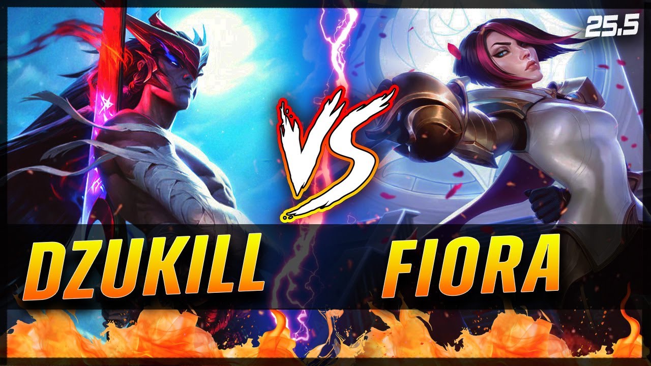 Dzukill - Yone vs Fiora TOP Patch 25.5 - Yone Gameplay