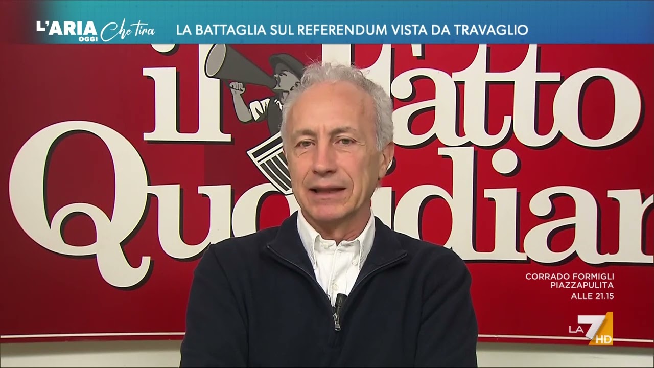 Referendum, Marco Travaglio: 
