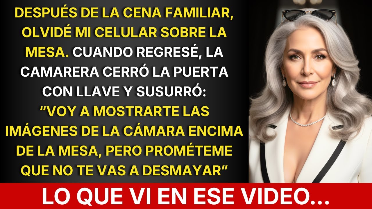 Cuando Estaba Por Salir, La Camarera Cerró La Puerta: “¡Promete Que No Te Desmayarás!”. Pero…