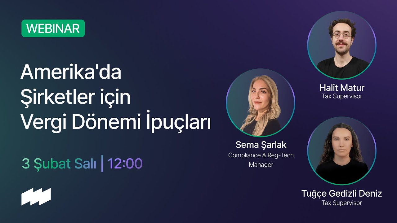 Amerika'da Şirketler için Vergi Dönemi İpuçları