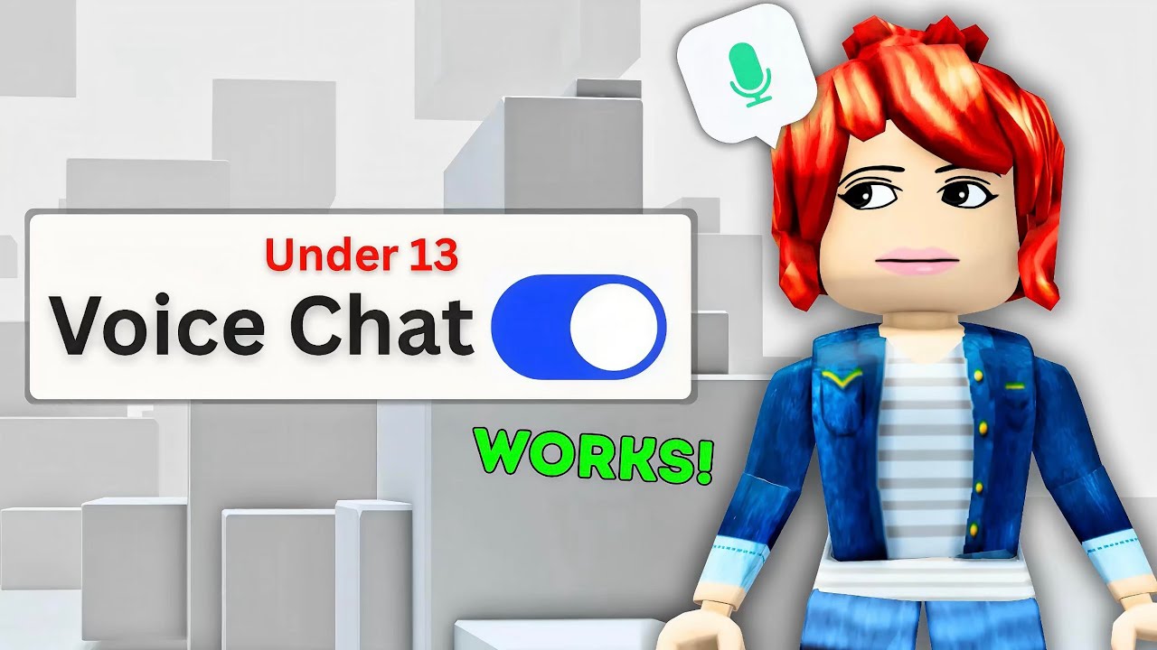 Как получить доступ к голосовому чату Roblox для лиц младше 13 лет (мобильные устройства и ПК) в ...