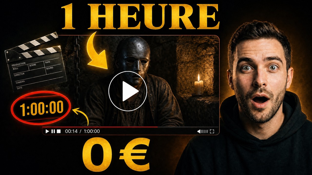 I created 1 HOUR of AI video without paying a single cent (the complete method)