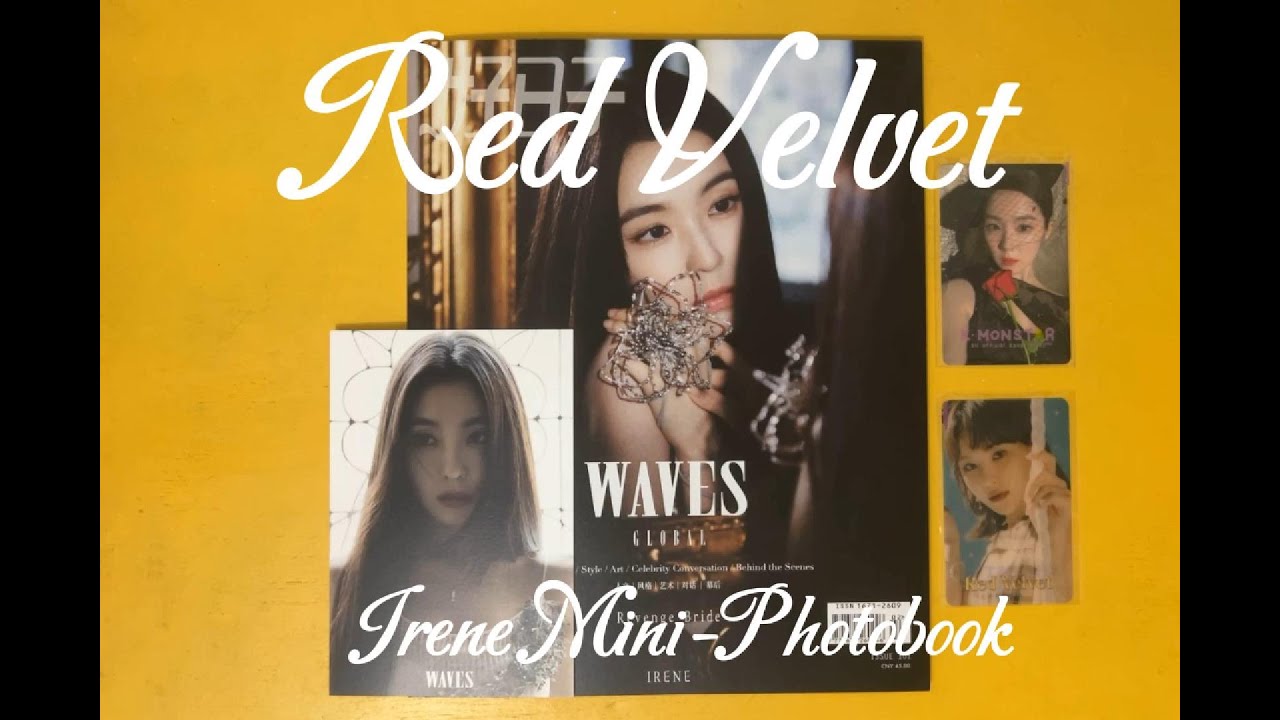 Red Velvet Irene Waves Magazine Mini Photobook