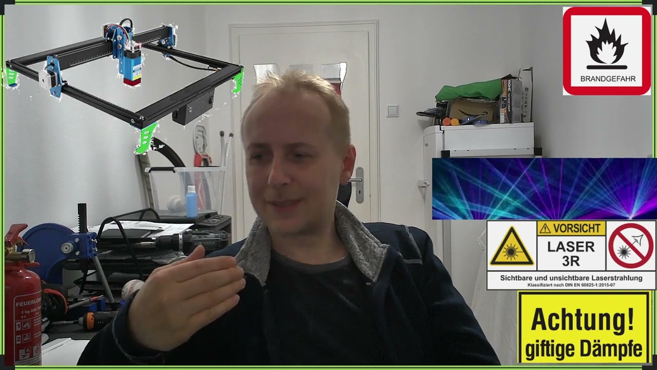 Finger weg von offene Laser