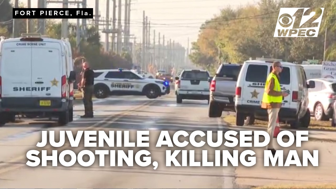 Juvenile in custody after deadly shooting in Fort Pierce