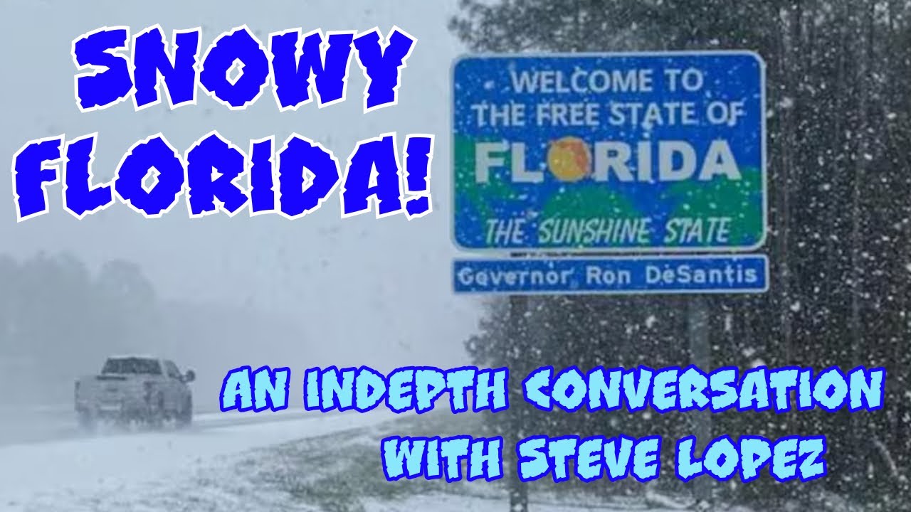 An In-Depth Interview with TW Champion Steve Lopez Re: Record Setting Temps in Florida 