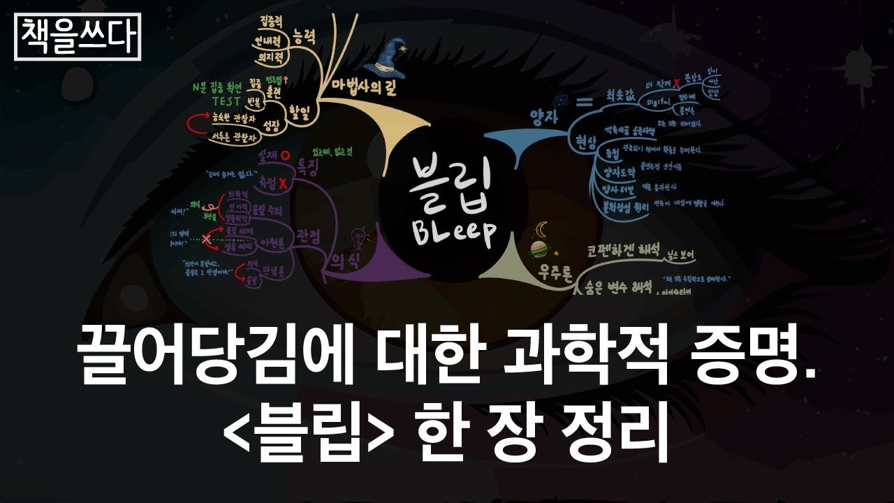 [책을쓰다] '블립' 마인드맵 정리 (What the bleep do we know?)