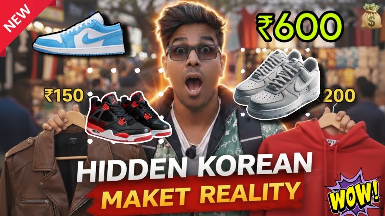 KOREAN MARKET DELHI 2026 🤯 | Sunday korean market| viral korean market Rk Puram market Delhi 2026 😱