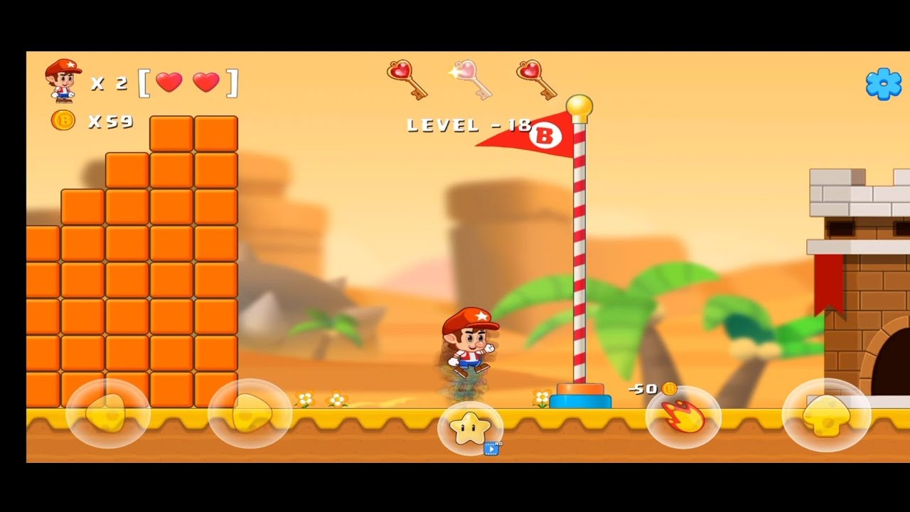super bobby runner adventure gameplay level 18