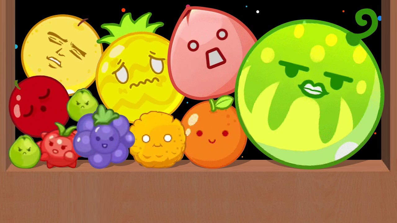 DROP FRUIT - Can We Make the 🍉 BIGGEST FRUIT? Drop & Merge to MAX LEVEL! 🤔