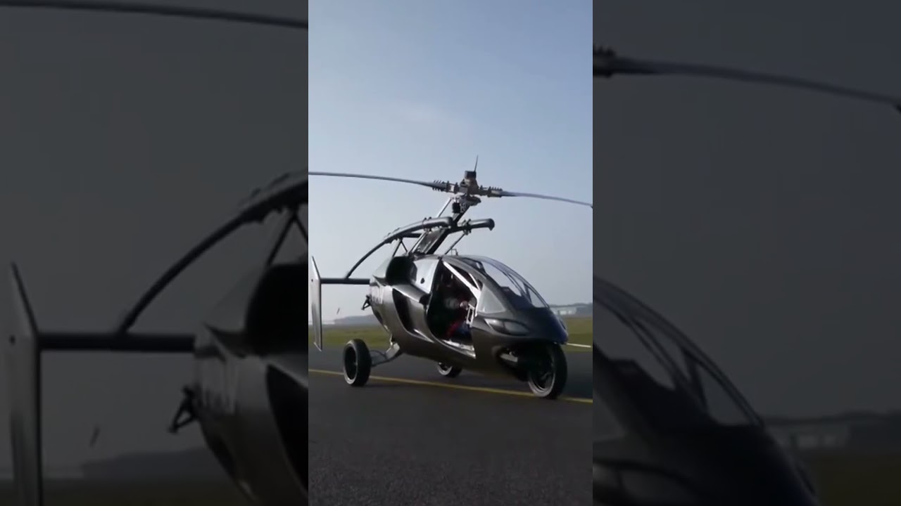 pal-v gyrocopter #gyrocopter #motorcycle #flyingcar #motor #helicopter #sun #palv #wow #nice #rare