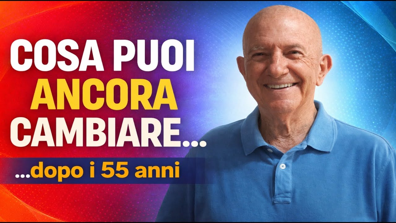 Dopo i 55 anni: 5 COSE che puoi ancora cambiare (e sono quelle che contano)