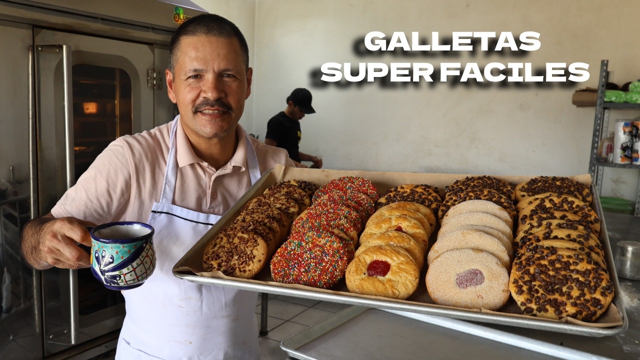 5 Galletas Fáciles y Rápidas para Vender en tu Panadería