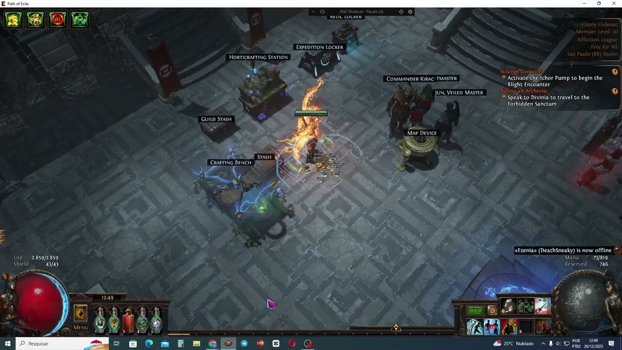 Dinheiro EXTRA - Levelar Gemas - Poe 3.23