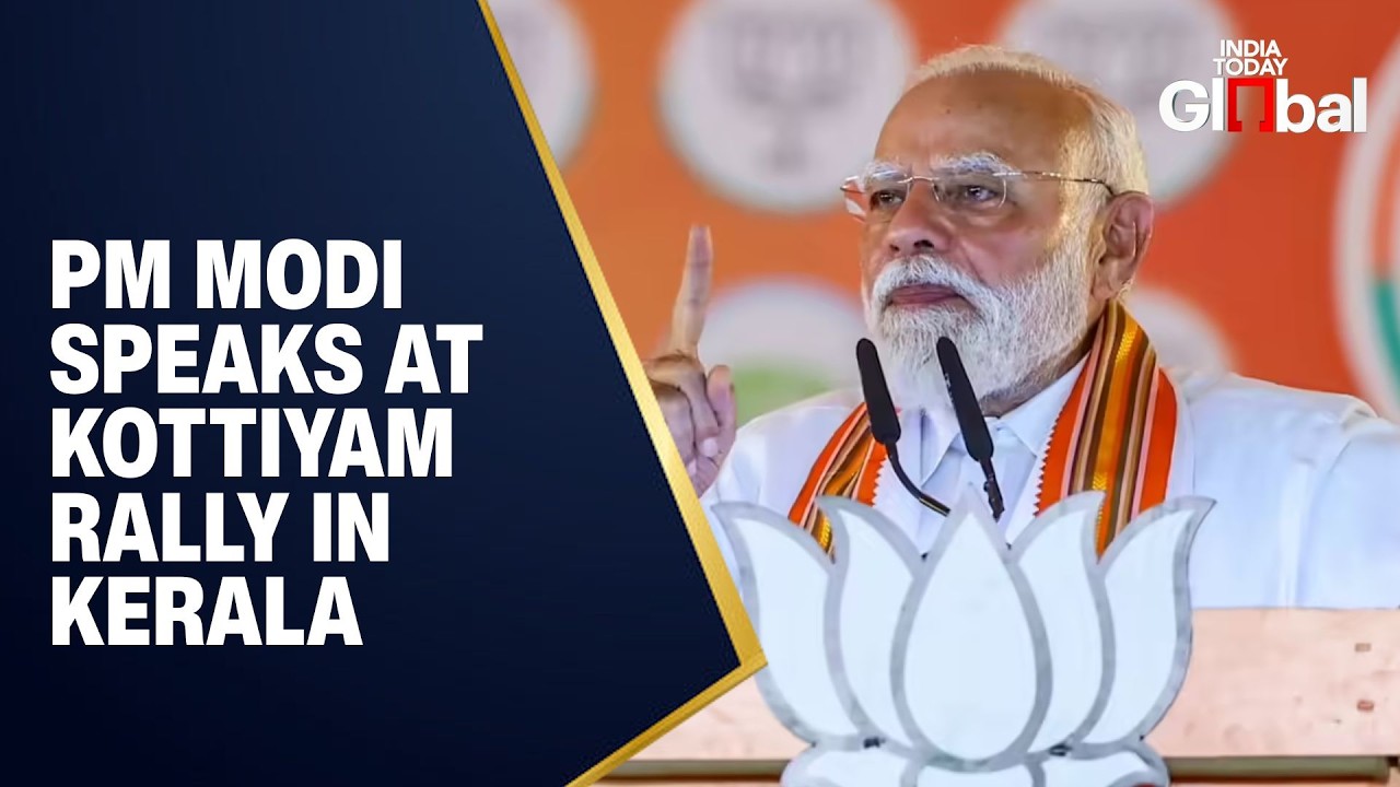 LIVE: PM Narendra Modi Addresses Public Rally in Kottiyam, Kerala