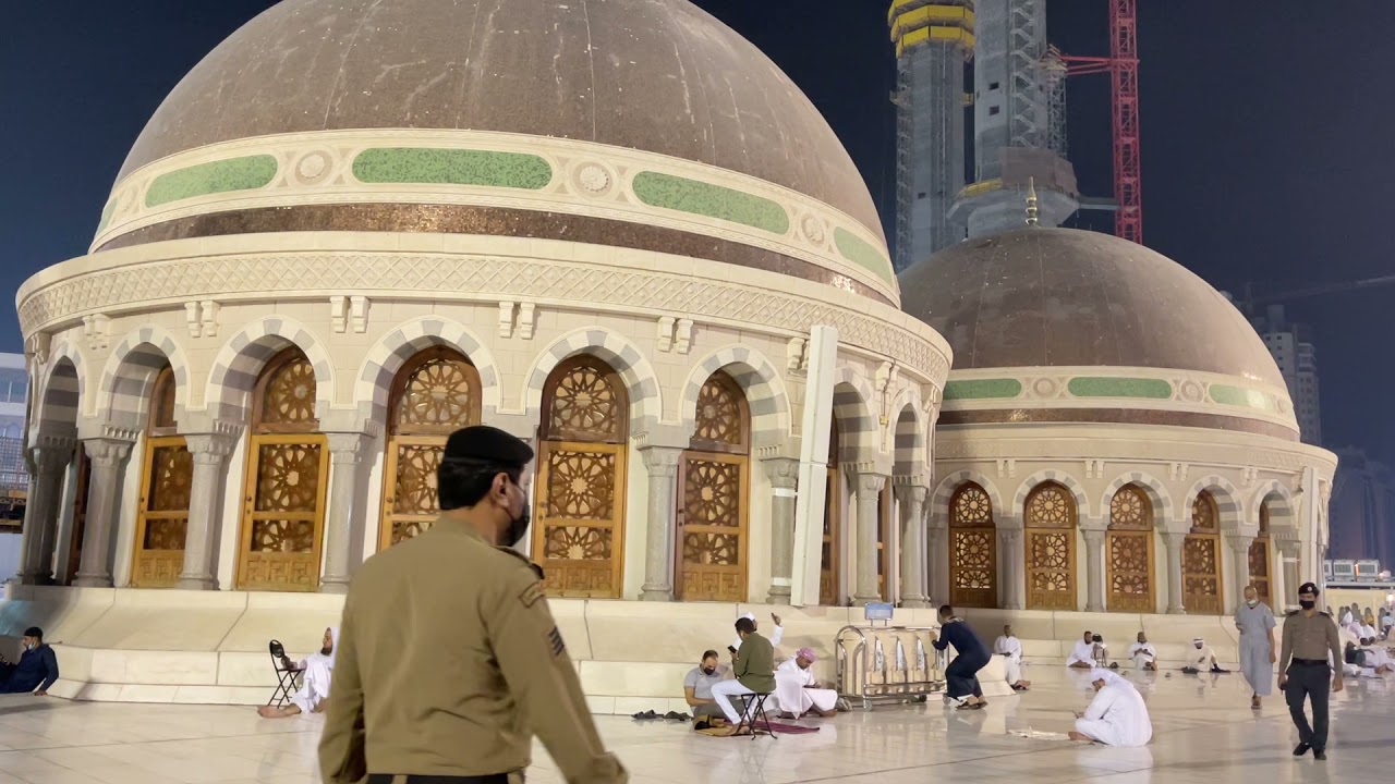 اذان العشاء من المسجد الحرام | 23 ربيع الاول 1443 | الشيخ المؤذن عبدالله باعفيف