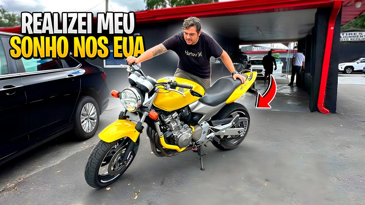 COMPREI MINHA PRIMEIRA MOTO NOS EUA ( QUASE DE GRAÇA )