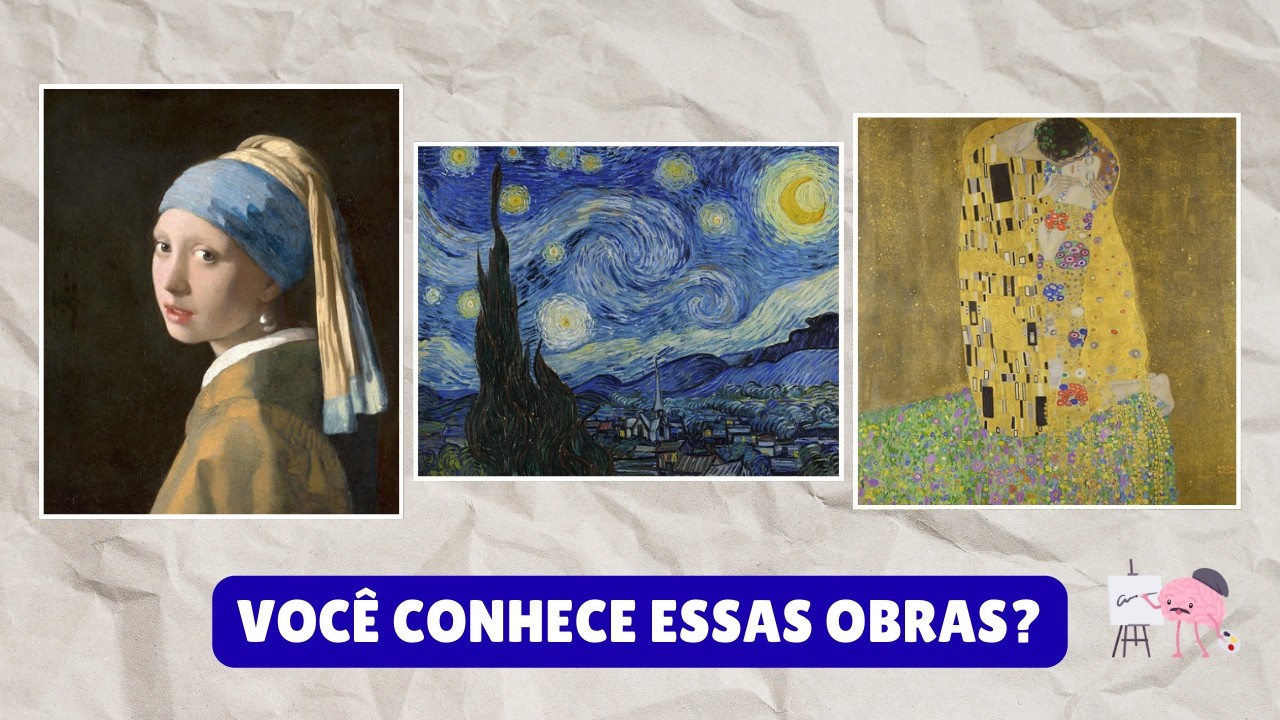QUIZ DE ARTE 🎨 - Você conhece essas 25 obras?