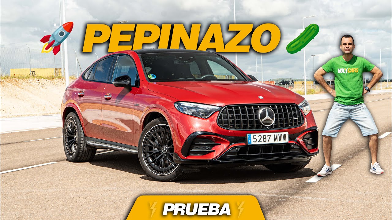 🇩🇪 Mercedes-AMG GLC 43 Coupé 🏁 ¿Realmente TIENE SENTIDO? - Prueba en español | HolyCars TV