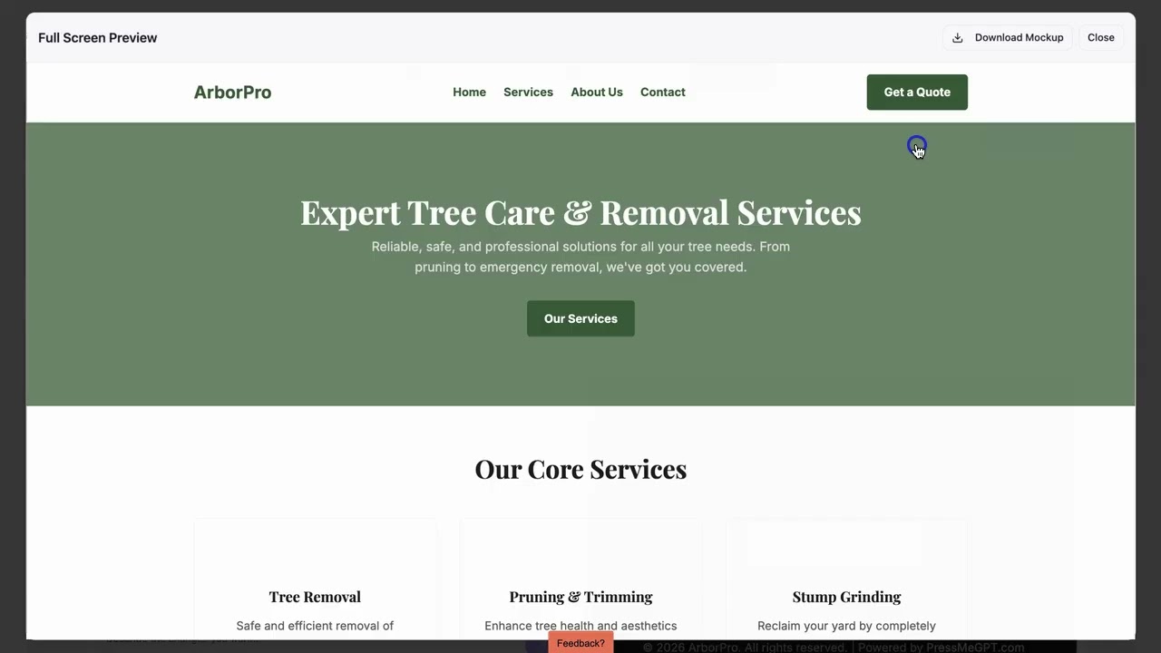 How to convert an HTML file to a Wordpress theme with AI