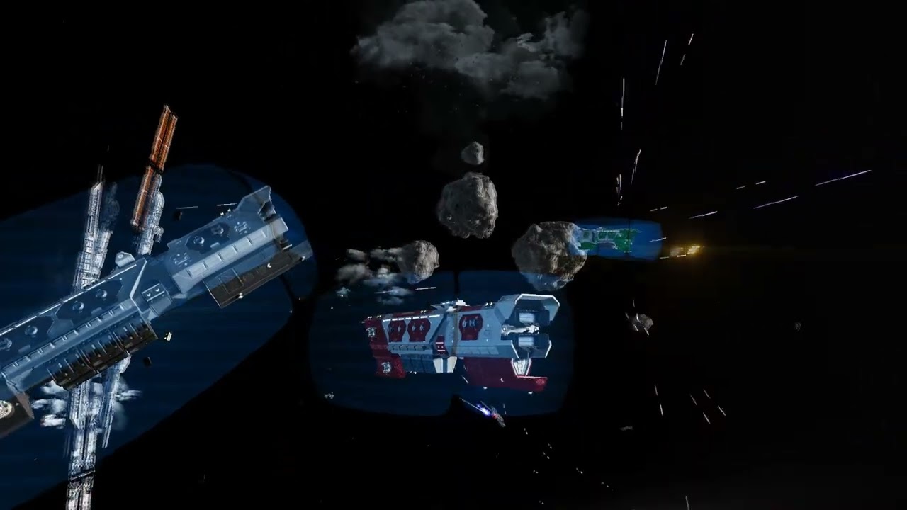 SpaceRift:Arcanum System Атака на пиратскую станцию