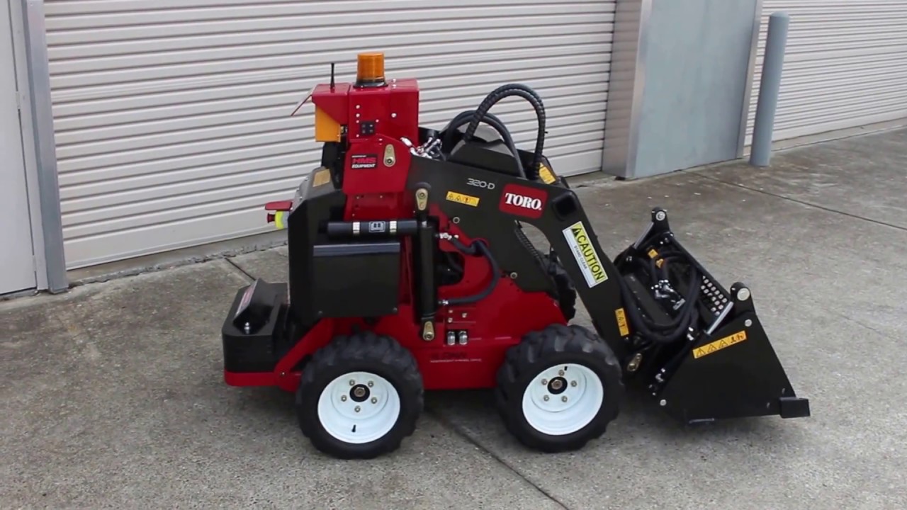 HMS Equipment modified RC_320-D Compact Utility Loader
