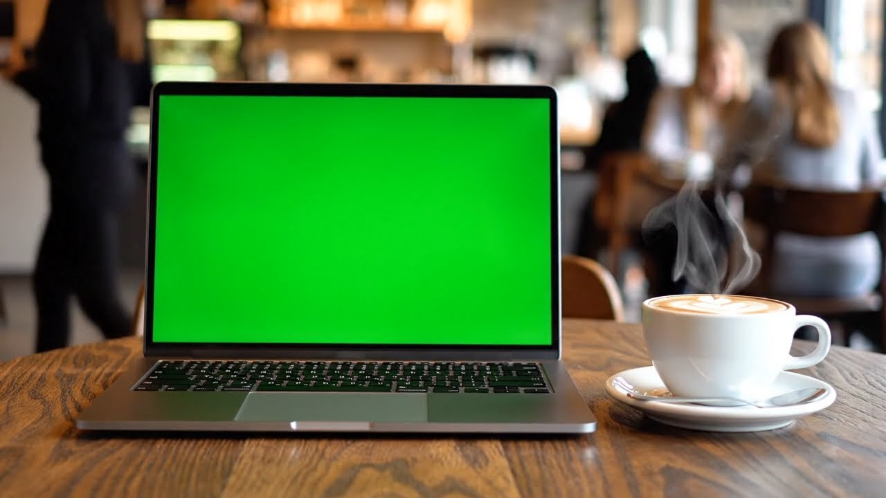40 Laptop Green Screen Mockup | UI UX & App Demo