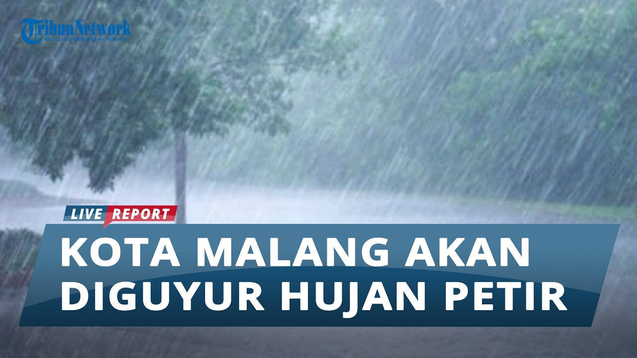 Waspada! Prediksi BMKG Malang Raya akan Turun Hujan Ringan hingga Petir pada Kamis, 19 Februari 2026