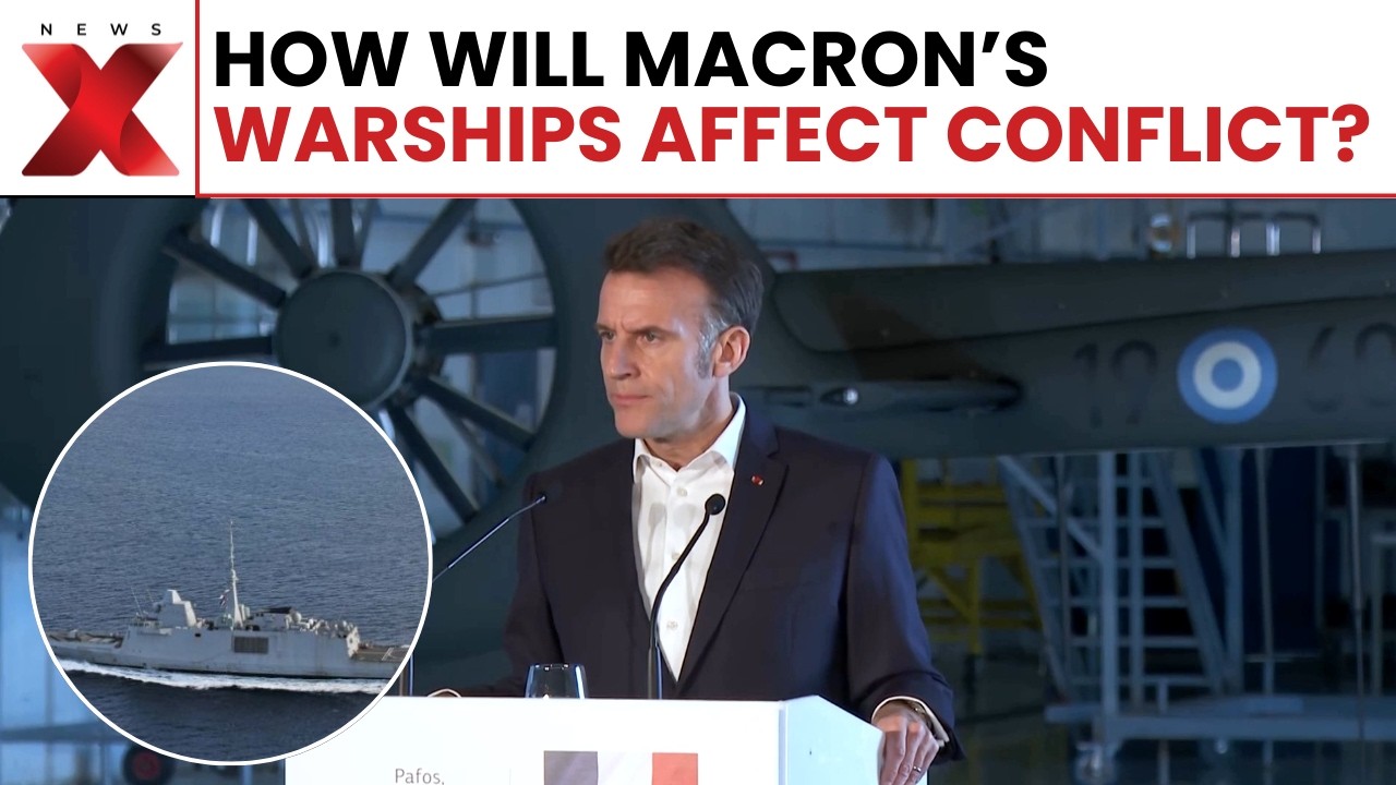 US-Iran War: France to Send Two Warships to Red Sea, Macron Announces Amid Middle East Crisis