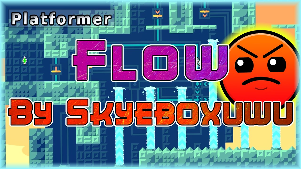 Flow (By Skyeboxuwu) [All Coins] | Geometry Dash