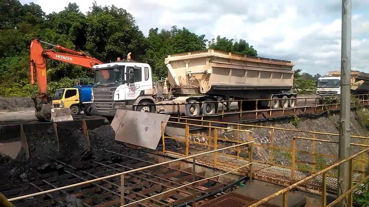 Pertambangan batubara,proses dumping single vessel