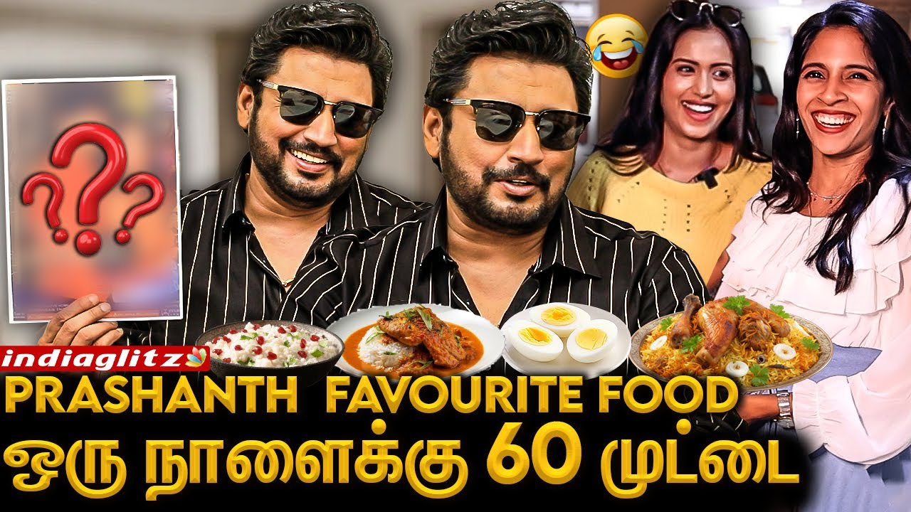 ரெண்டு சாப்பாட்டையும் Mix பண்ணி அடிக்கணும் 🤣🤣 | Foodie Prashanth reveals | Anthagan | Goat