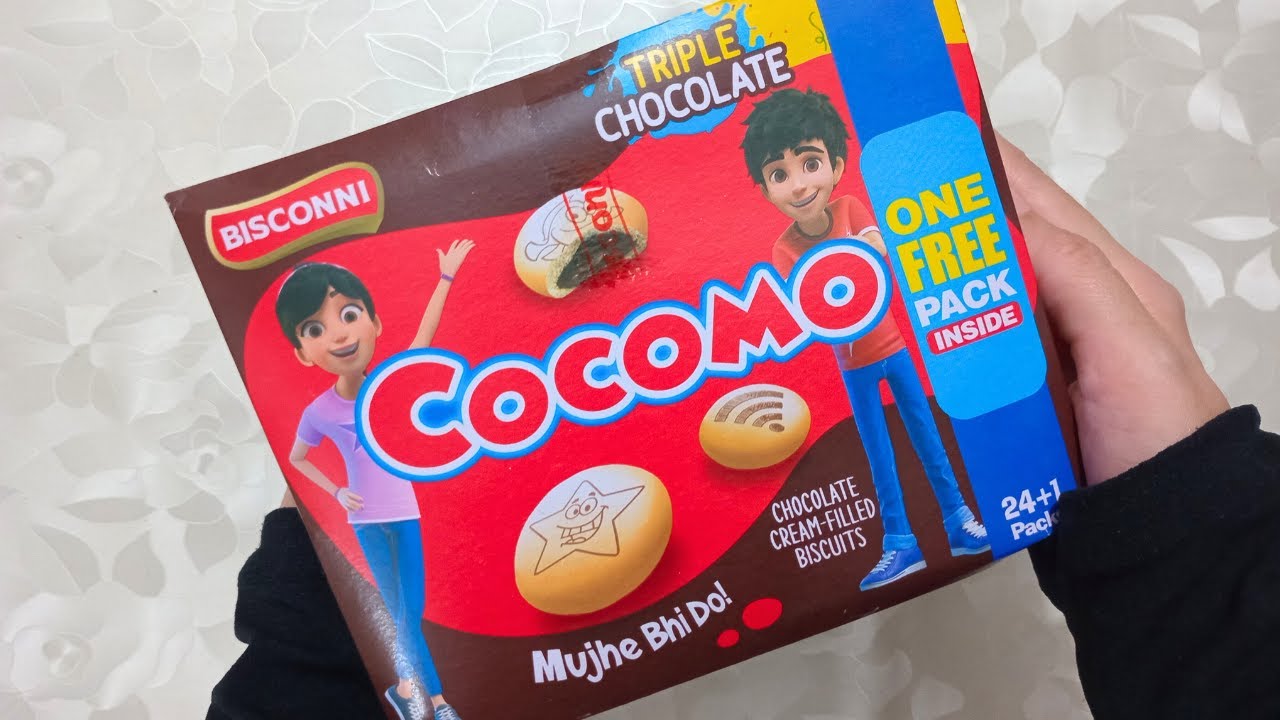 Bisconni Cocomo double chocolate| unpacking  | enjoying sound😊 |unboxing