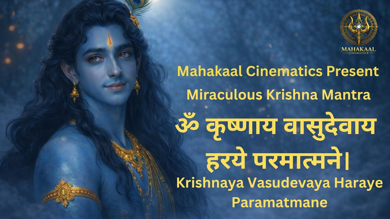 KRISHANAYA VASUDEVAYA I POWERFUL Mantra for Peace I Chant This Daily & See Miracles in Your Life
