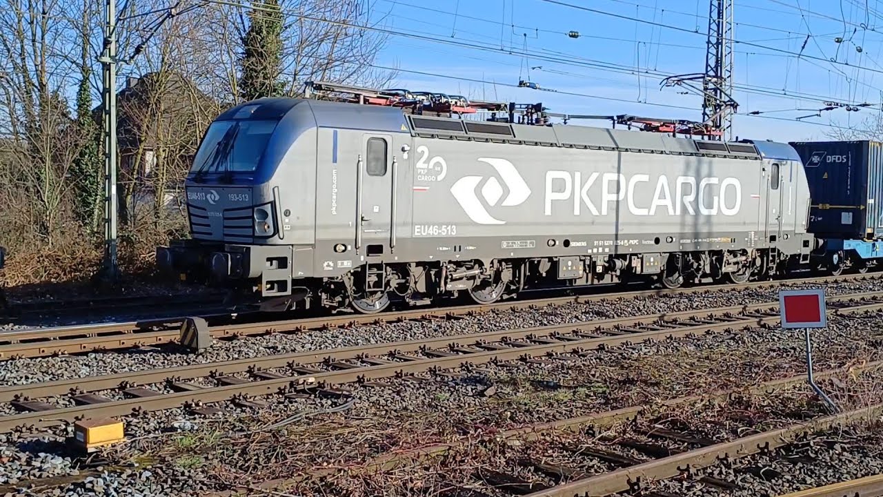 7/2/26:👌PKP Cargo 193 513 mag vanuit Emmerich verder naar NL met fraaie Karsznice-shuttle.