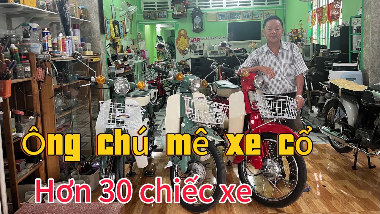 Tiết Cương ghé Sa Đéc thăm ông chú U80 đam mê mua và dọn xe cổ ( phần 2)