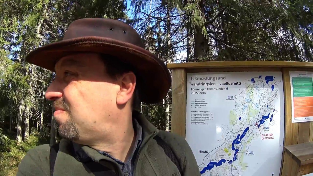 Iskmo-Jungsund vaellusreitti