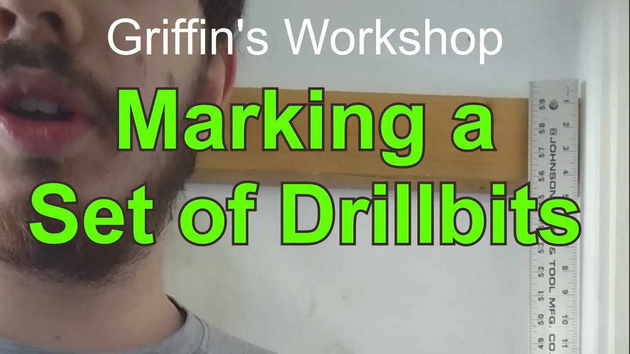 Organizing Drillbits by Painting the Ends