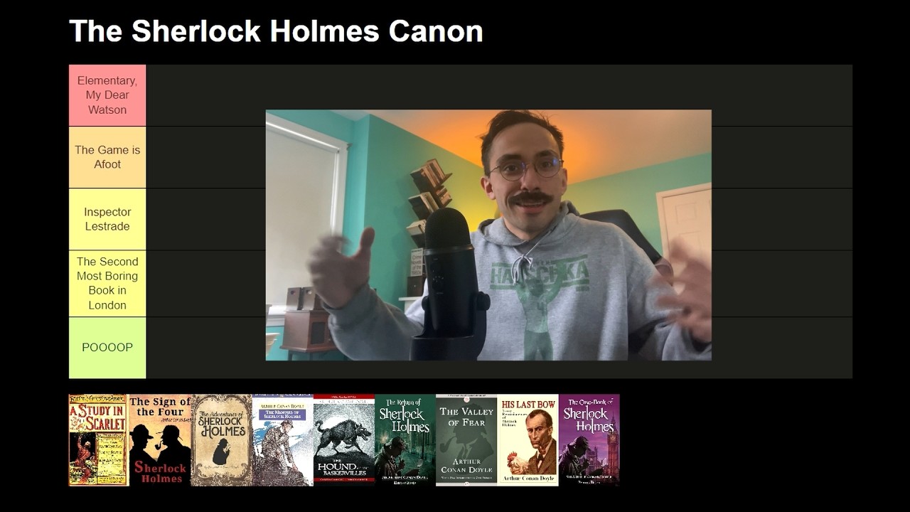 Tier-Ranking every Sherlock Holmes book !!!