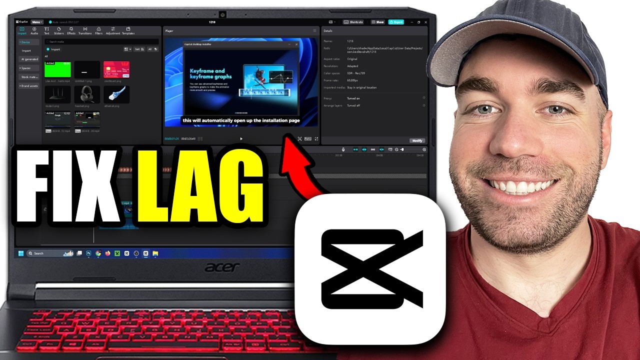 How To Fix Capcut Lag & Get Smooth Video Playback - 2025