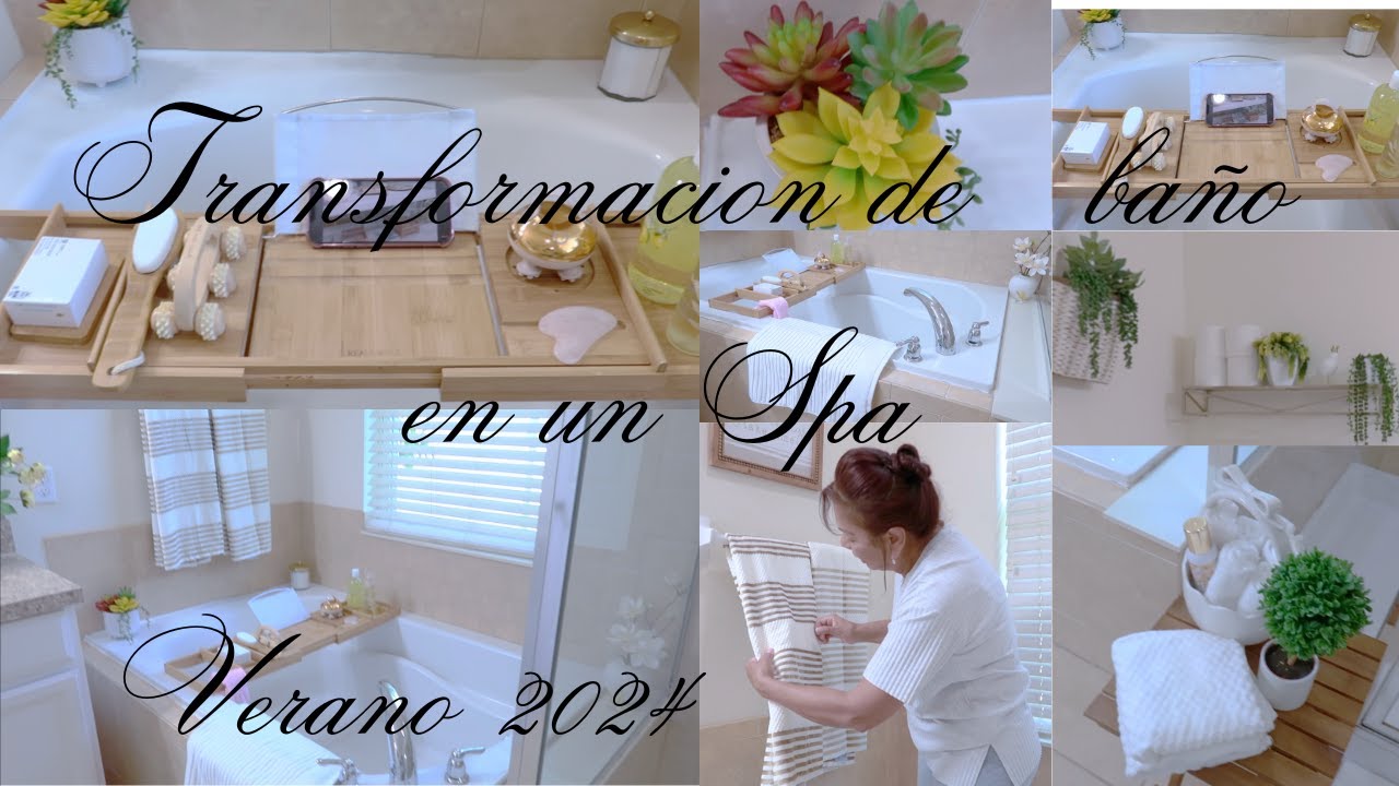 NUEVAS DECORACIONES|| TRANSFORMACION DE BAÑ0.   DECORACIÓN VERANO 2024