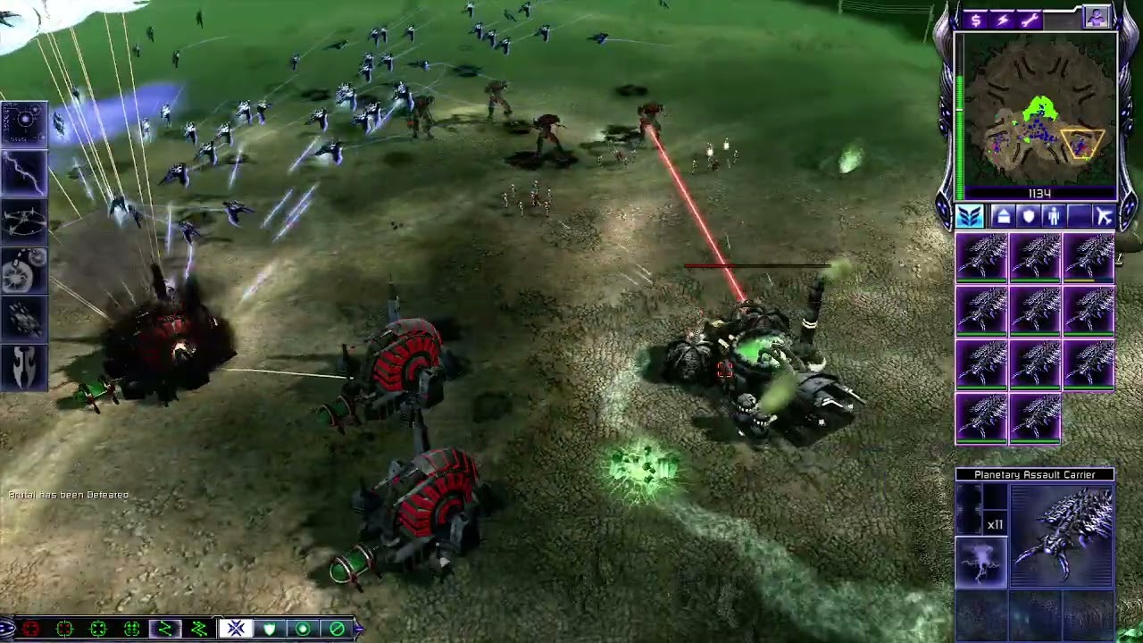C&C3 Tiberium Wars: me (Scrin) + 7 Brutals (Random) FFA