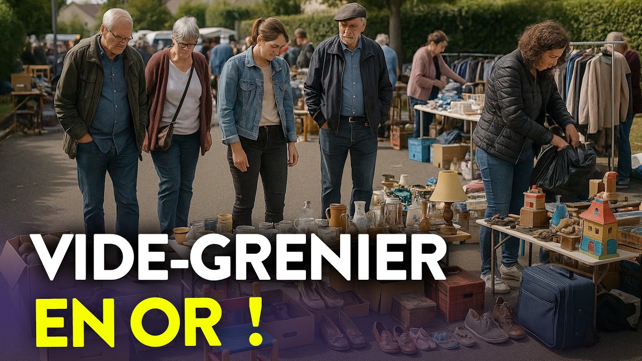 Cette brocante cache un secret...