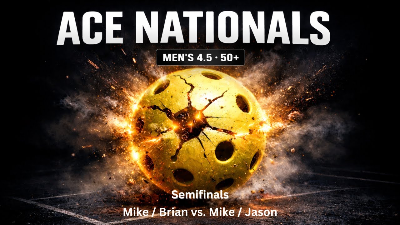 2026 Ace Pickleball Nationals - Men's Over 50 4.5 - Semifinals - Game 2
