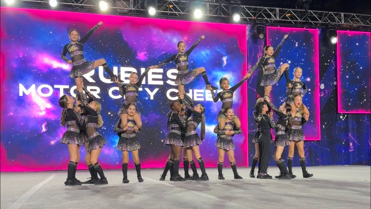 Motor City Cheer - Rubies - Youth Level 2 - ASW Semi-Finals