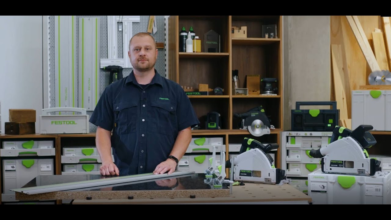 Setting up the Festool plunge-cut saws TS 55 F and TSC 55 K