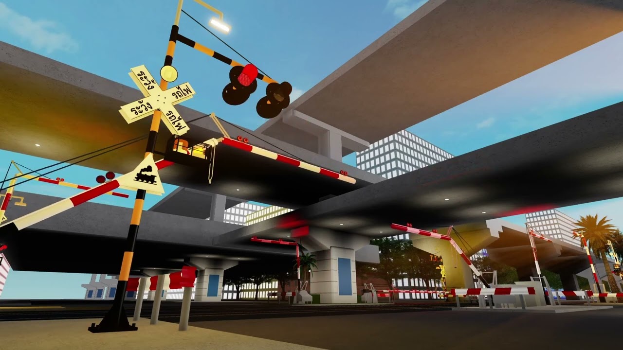 UPDATE of Thailand Railway Crossing | จุดตัดทางรถไฟ ฉบับปรับโฉม