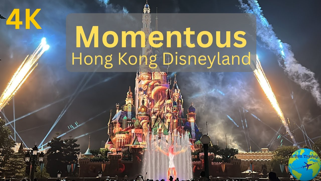 Momentous - Hong Kong Disneyland Nighttime Firework Spectacular 4K