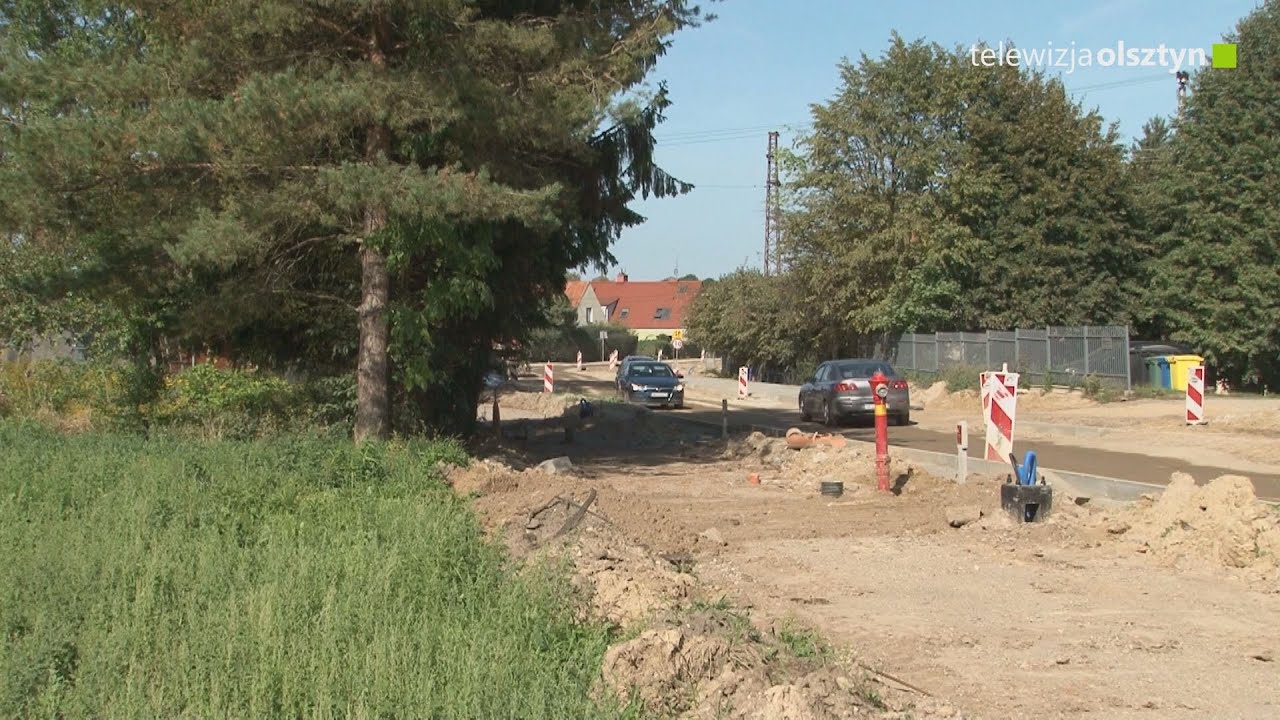 Remont ulicy Ogrodowej w Kętrzynie