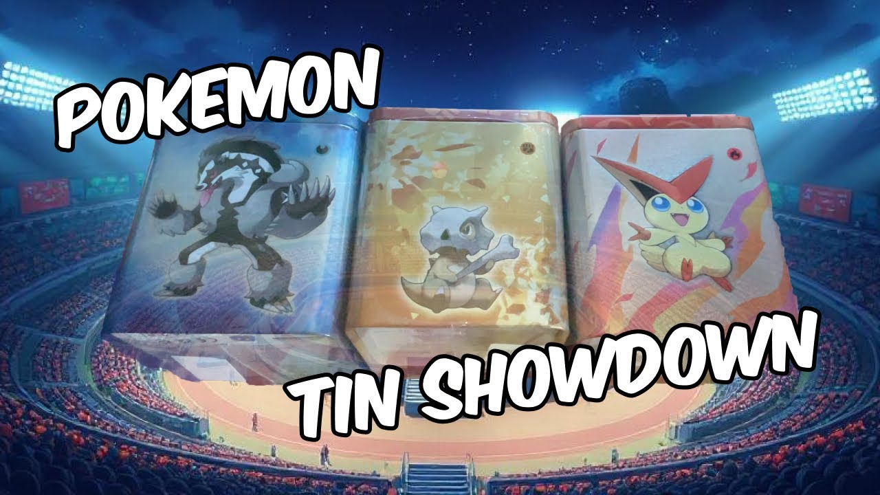 INSANE Pok&eacute;mon Tin Battle! Which One Has the BIGGEST Hits?!